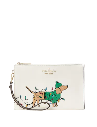 Kate Spade New York Claude Medium Dachshund Wristlet