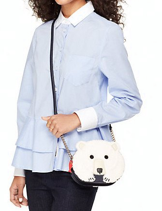 Kate Spade New York Cold Comforts Polar Bear Crossbody