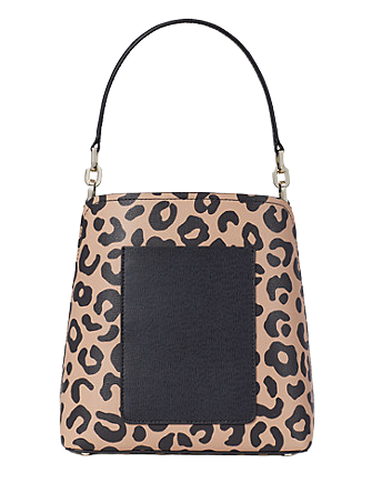 Kate Spade New York Darcy Graphic Leopard Small Bucket