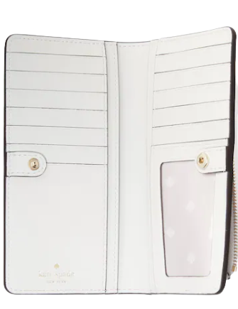 Kate spade big wallet sale