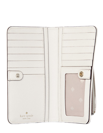 Kate Spade New York Darcy Large Slim Pineapple Bifold Wallet