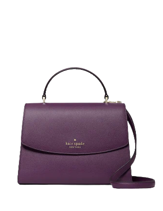 Kate spade sales purple satchel