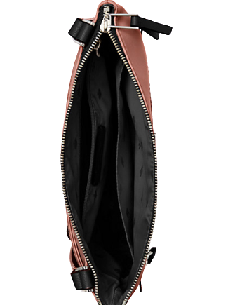 Kate Spade Black Leather Zipper Crossbody Purse Shoulder Bag Cross Body  Small