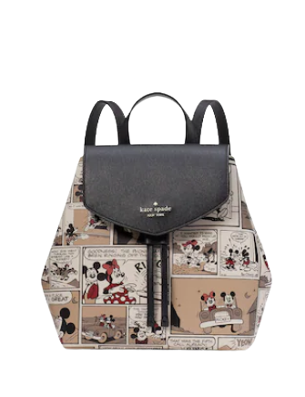 Kate Spade New York Disney X Kate Spade New York Minnie Mouse Flap Backpack