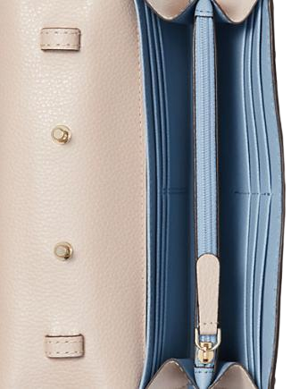 Kate Spade New York Eva Embroidered Wallet On A Chain