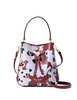 Kate Spade New York Eva Floral Bouquet Small Bucket Crossbody