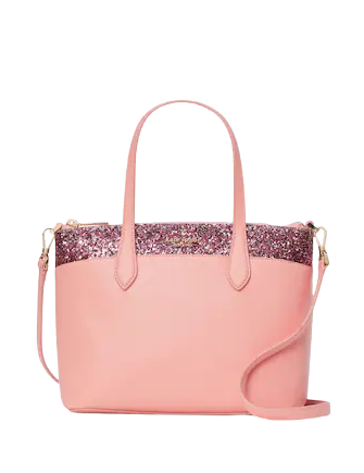 Kate spade pink glitter 2025 bag