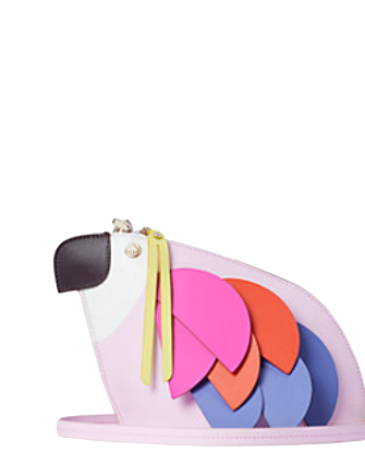 Kate Spade New York Flock Party Parrot Crossbody