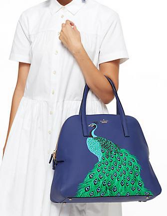 Kate spade hot sale peacock tote