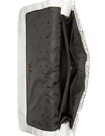 Kate Spade New York Glitzy Ritzy Newspaper Clutch Brixton Baker