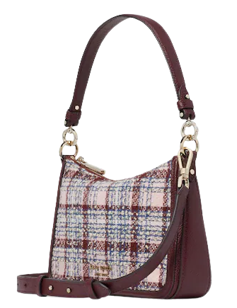 Kate Spade New York Hudson Tweed Medium Convertible Crossbody