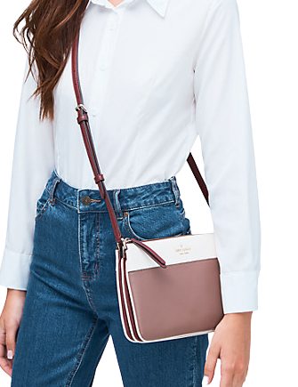 Kate Spade New York Jackson Colorblock Triple Gusset Crossbody Brixton Baker