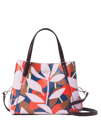 Kate Spade New York Jackson Tropical Toss Medium Satchel