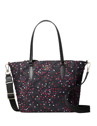Kate Spade New York Jae Festive Confetti Quilted Medium Satchel