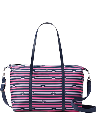 Kate spade discount nylon weekender bag