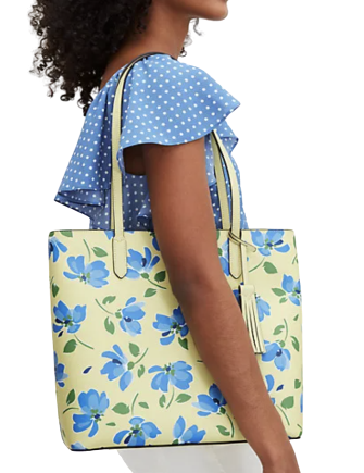Kate spade tea garden tote Outlet