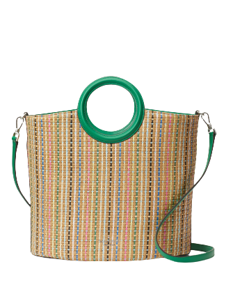 Kate Spade New York Jena Straw Large Tote
