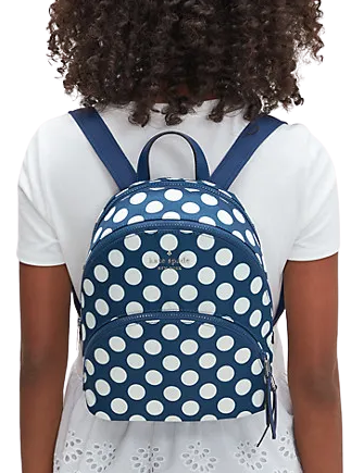 Kate Spade New York Karissa Nylon Seaside Dot Medium Backpack