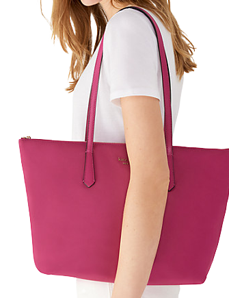 Kate spade large pink 2025 tote