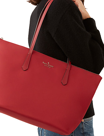 Kate spade 2025 red tote bag