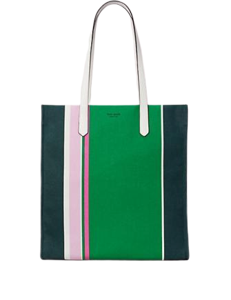 Kate Spade New York Kitt Stripe Extra Large North South Tote