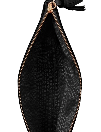 Kate spade black clutch on sale
