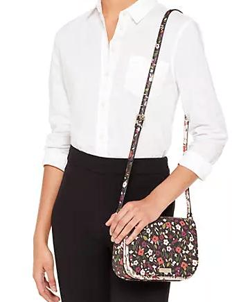 Kate Spade New York Laurel Way Boho Floral Large Carsen Crossbody Brixton Baker