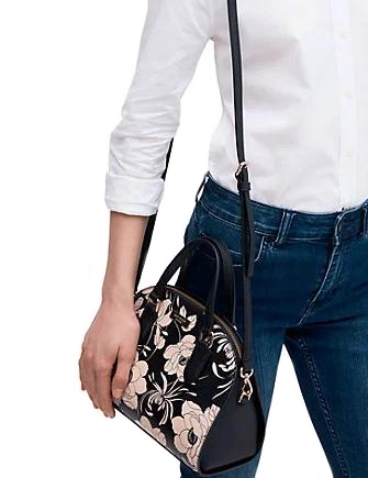 Kate Spade New York Laurel Way Gardenia Mini Reiley Satchel Brixton Baker