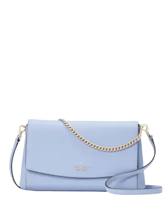 Kate Spade Greer Chain Crossbody Pale Blue Saffiano Leather -  Sweden