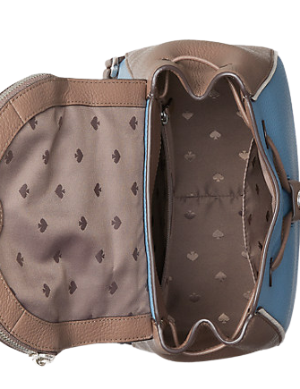 Kate Spade New York Leila Colorblock Medium Flap Backpack