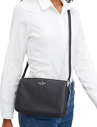 Kate Spade New York Leila Triple Gusset Crossbody | Brixton Baker Kate Spade New York Leila Triple Gusset Crossbody | Brixton Baker