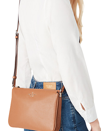 Kate spade triple gusset crossbody bag Clearance