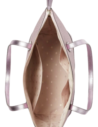 Kate spade sales silver glitter tote