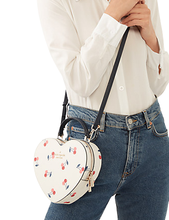Kate Spade New York Love Shack Cherry Heart Crossbody Brixton Baker