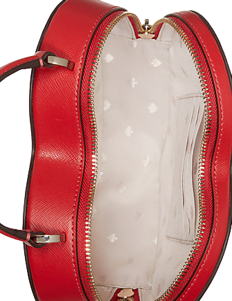Kate Spade New York Love Shack Heart Purse Crossbody Handbag (Candied  Cherry)