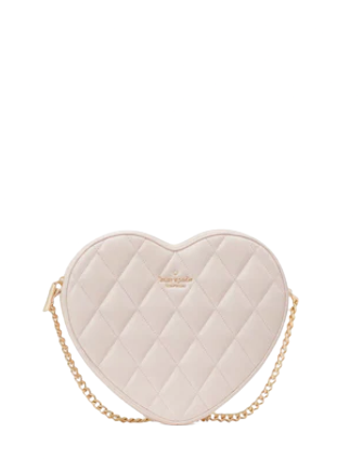 Kate spade pink heart shaped bag sale