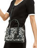 Kate Spade New York Margaux Embossed Scribble Flora Mini Satchel