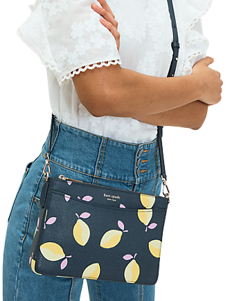 Kate Spade New York Margaux Lemons Medium Convertible Crossbody
