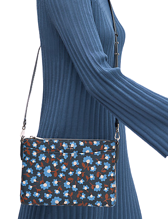 Kate Spade New York Margaux Party Floral Medium Convertible Crossbody