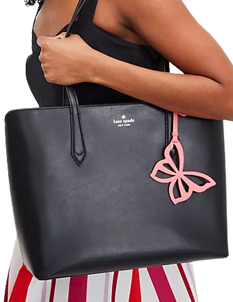 kate spade black tote bag