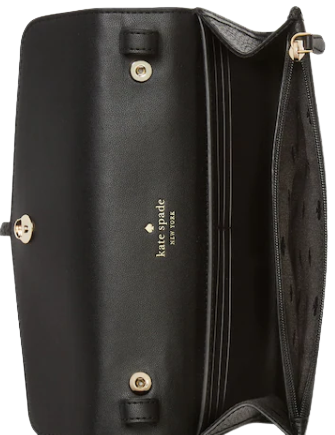 Kate Spade Marti Wallet Crossbody, Black Multi