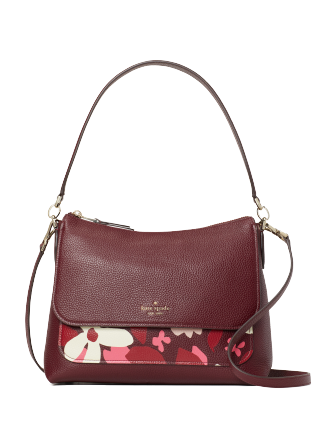 Kate Spade New York Melody Forest Floral Flap Shoulder Bag Kate Spade New York Melody Forest Floral Flap Shoulder Bag