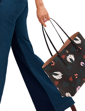 Kate spade molly falling flower small tote hotsell