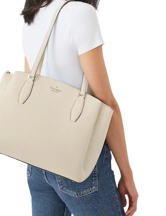 Kate spade monet large triple compartment sale