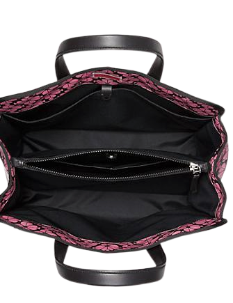 Kate spade black and pink tote hot sale
