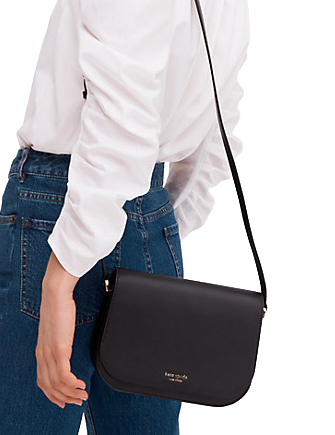 Kate Spade Nadine Medium Flap Leather Crossbody Bag