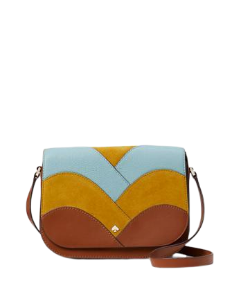 Kate Spade New York Nadine Patchwork Medium Flap Shoulder Bag Brixton Baker
