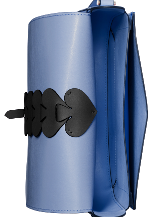 Kate Spade New York Nadine Woven Spade Medium Flap Shoulder Bag