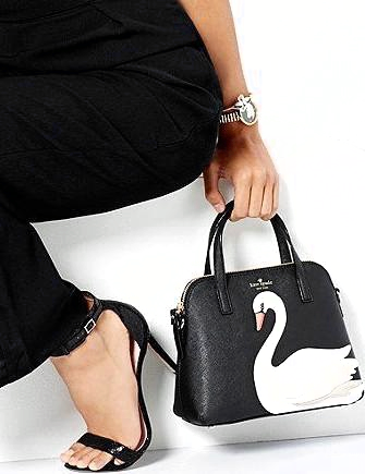 Kate Spade New York On Pointe Swan Small Maise Satchel