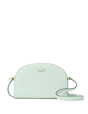 Buy the Kate Spade Leather Dome Crossbody Bag Seafoam Green
